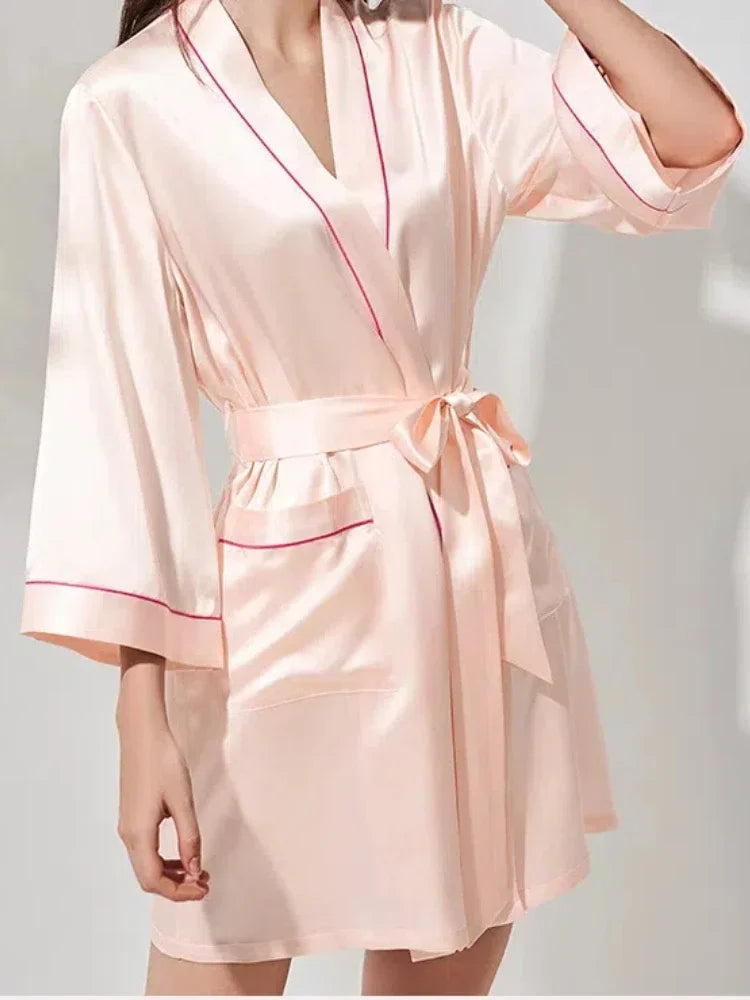 MULBERRY SILK ROBE