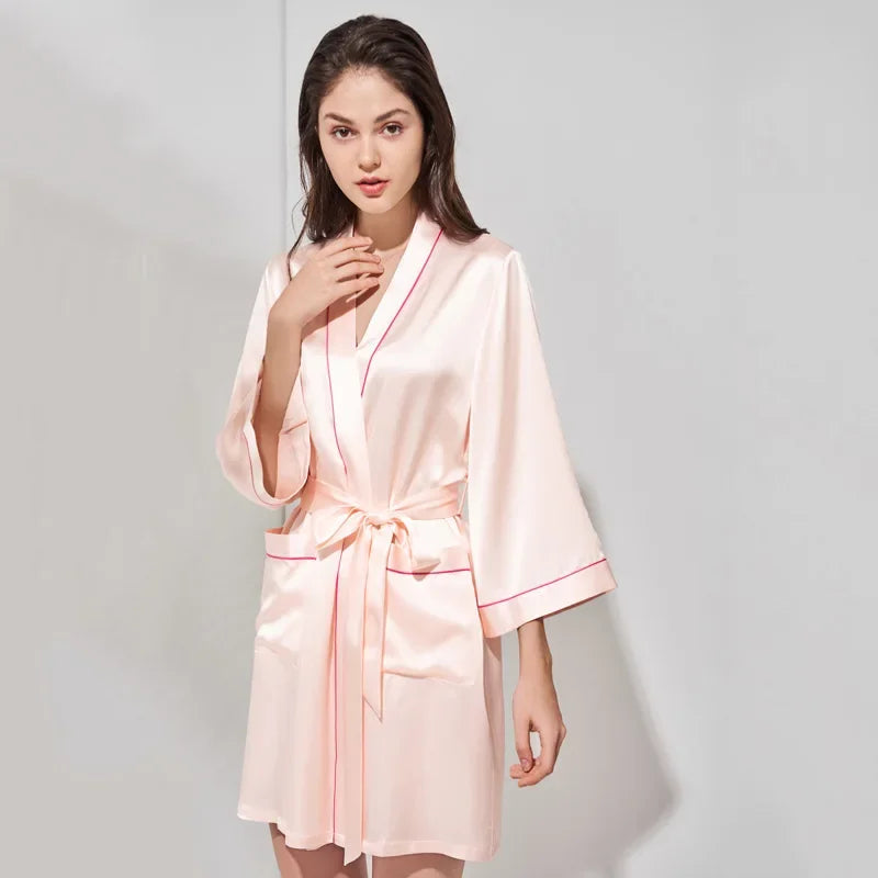 MULBERRY SILK ROBE